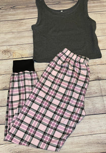 Jane Plaid Set